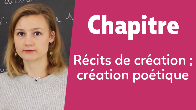 Récits de création ; création poétique