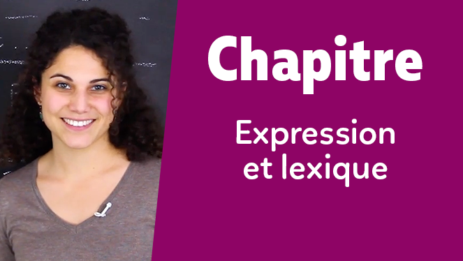 Expression et lexique