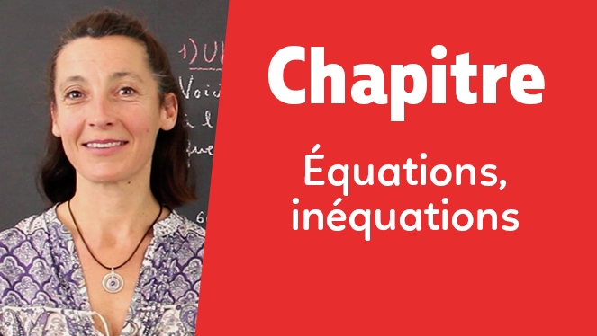 Équations, inéquations