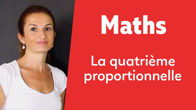 Maths - La quatrième proportionnelle