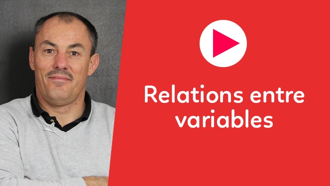 Relations entre variables