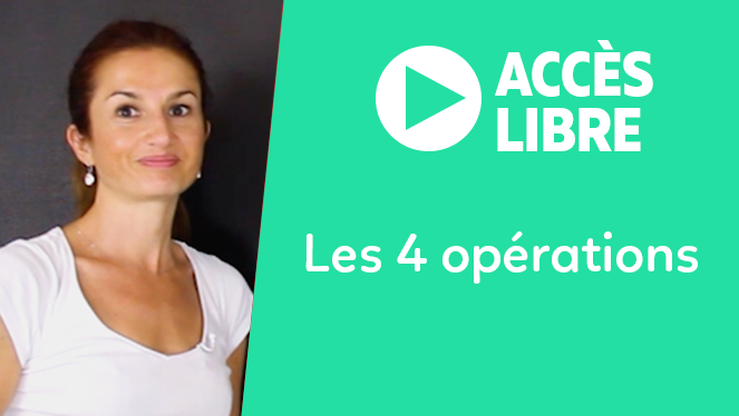 Les 4 opérations