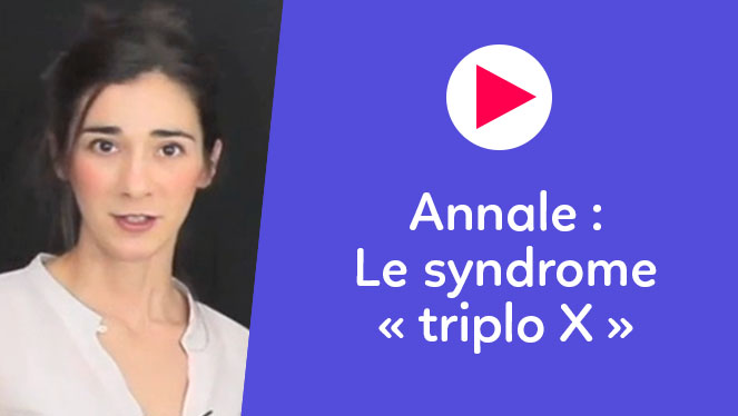 Annale - Le syndrome « triplo X »