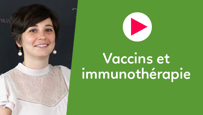Vaccins et immunothérapie